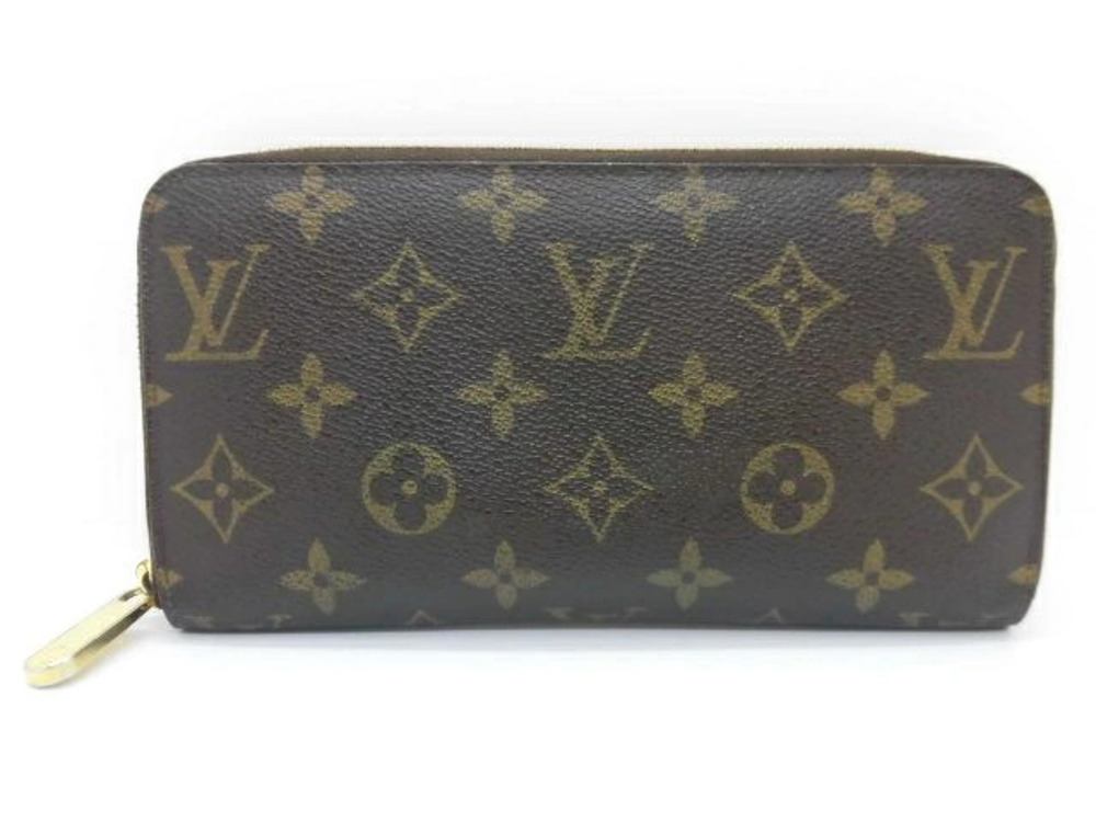 LOUIS VUITTON Zippy Wallet Round Zipper Long Monogram